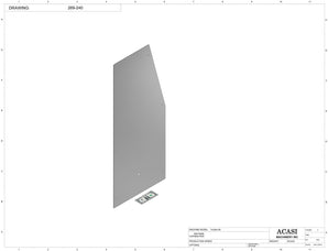 Automatic plastic and metal bottle unscrambler machine with 60 inches bowl, model TruSort-60, Part 569-240, by Acasi Machinery Inc.