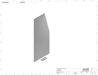 Automatic plastic and metal bottle unscrambler machine with 60 inches bowl, model TruSort-60, Part 569-240, by Acasi Machinery Inc.