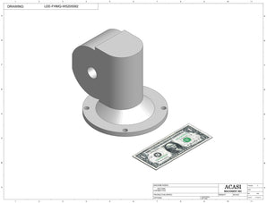 Automatic variable speed power straight bottle Conveyor, Component LEE-FHMQ-W5200082, by Acasi Machinery Inc.