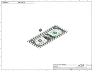 Automatic variable speed power straight bottle Conveyor, Parts AME-HNX-05, by Acasi Machinery Inc.