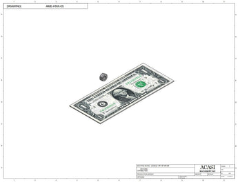 Automatic variable speed power straight bottle Conveyor, Parts AME-HNX-05, by Acasi Machinery Inc.