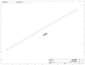 Automatic  variable speed power straight, curve and custom bottle sanitary conveyor, Parts CV200-04-026  by Acasi Machinery Inc., 
