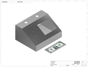 Bottle Reject System 1900-002 part 1900-104E, by Acasi Machinery Inc.