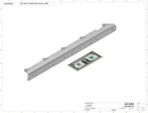 Inline Bottle Cap Tightener - Model TruCap Part CAI-10X-13-040E-GA12-COL_MIR