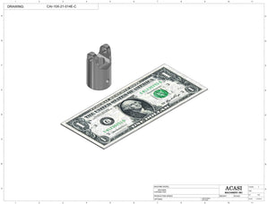 Inline Bottle Cap Tightener - Model TruCap Part CAI-10X-21-014E-C