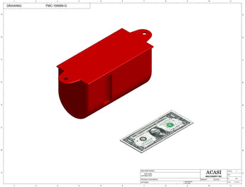 Centrifugal cap feeder, model CF 5200, Component FMC-195689-G, by Acasi Machinery Inc.