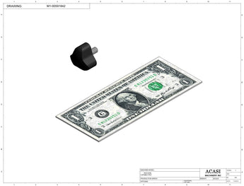 Centrifugal cap feeder, model CF 5200, Component M1-00591842, by Acasi Machinery Inc.