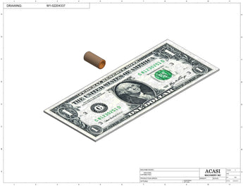 Centrifugal cap feeder, model CF 5200, Component M1-02204337, by Acasi Machinery Inc.