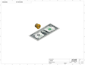 Centrifugal cap feeder, model CF 5200, Component M1-09723594, by Acasi Machinery Inc.