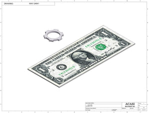 Centrifugal cap feeder, model CF 5200, Component WAY-24641, by Acasi Machinery Inc.