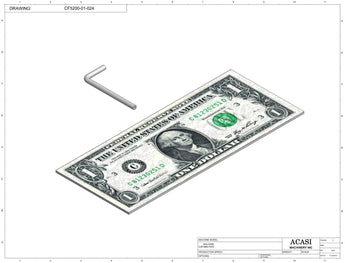 Centrifugal cap feeder, model CF 5200, Part CF5200-01-024, by Acasi Machinery Inc.