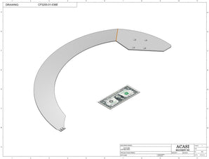 Centrifugal cap feeder, model CF 5200, Assy CF5200-01-036E, by Acasi Machinery Inc.