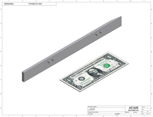 Centrifugal cap feeder, model CF 5200, Part CF5200-01-044, by Acasi Machinery Inc.