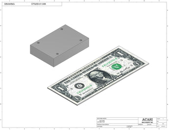 Centrifugal cap feeder, model CF 5200, Part CF5200-01-046, by Acasi Machinery Inc.