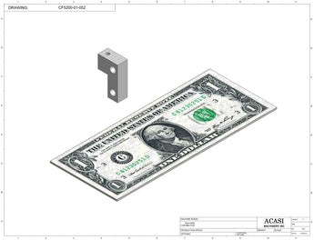 Centrifugal cap feeder, model CF 5200, Part CF5200-01-052, by Acasi Machinery Inc.