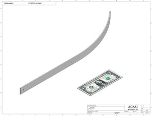 Centrifugal cap feeder, model CF 5200, Part CF5200-01-060, by Acasi Machinery Inc.