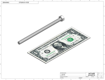 Centrifugal cap feeder, model CF 5200, Part CF5200-01-072E, by Acasi Machinery Inc.