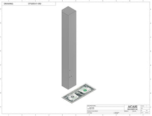 Centrifugal cap feeder, model CF 5200, Part CF5200-01-092, by Acasi Machinery Inc.