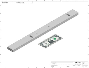 Centrifugal cap feeder, model CF 5200, Part CF5200-01-108, by Acasi Machinery Inc.