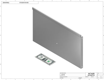 Centrifugal cap feeder, model CF 5200, Part CF5200-05-005, by Acasi Machinery Inc.