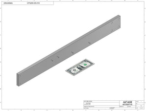 Centrifugal cap feeder, model CF 5200, Part CF5200-05-010, by Acasi Machinery Inc.