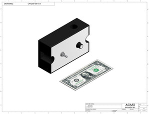 Centrifugal cap feeder, model CF 5200, Part CF5200-05-013, by Acasi Machinery Inc.