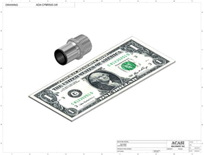 Component ADA-CPBR500-0.375, by Acasi Machinery