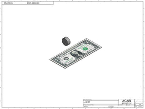 Semi-Automatic Electronic Net Weight Filling Machine - Model PWF-1S Part DOOR-2200-004