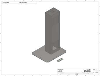 Drum Filler Part DRU-SI-208E By Acasi Machinery