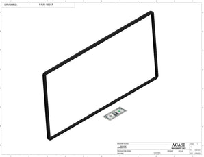 Automatic inline piston filler machine, high viscocity liquid products, model PI3300, Component FAIR-15017, by Acasi Machinery
