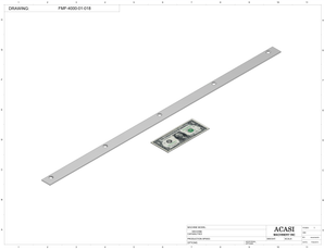Flow Meter Filler Machine Part FMF-4000-01-018 By Acasi Machinery