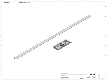 Flow Meter Filler Machine Part FMF-4000-01-020