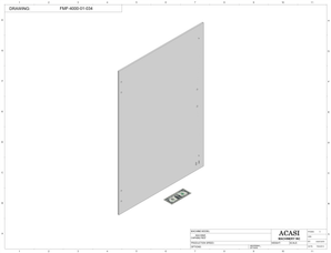 Flow Meter Filler Machine Part FMF-4000-01-034 By Acasi Machinery