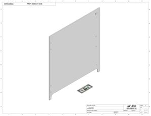 Flow Meter Filler Machine Part FMF-4000-01-038 By Acasi Machinery