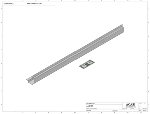 Flow Meter Filler Machine Part FMF-4000-01-040 By Acasi Machinery
