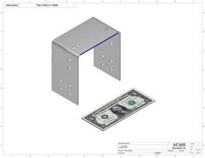 Flow Meter Filler Machine Part FMF-4000-01-066E By Acasi Machinery