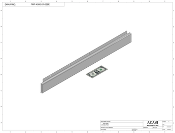 Flow Meter Filler Machine Part FMF-4000-01-068E By Acasi Machinery