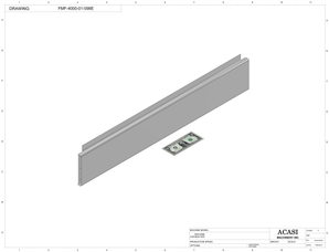 Flow Meter Filler Machine Part FMF-4000-01-098E