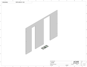 Flow Meter Filler Machine Part FMF-4000-01-102 By Acasi Machinery
