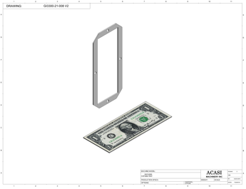 Overflow Bottle  Filler Assy GI3300-21-012 V16 Part GI3300-21-008 V2 By Acasi Machinery