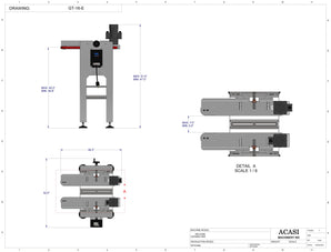 Gap Transfer - Model GT-22-E Drawings