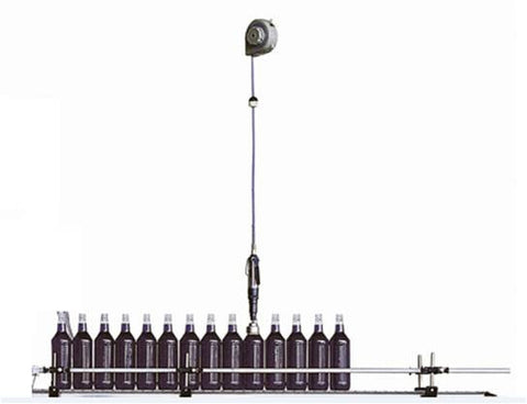 Hand-Held Bottle capper Model CS 1000, by Acasi Machinery, Inc.,Front view