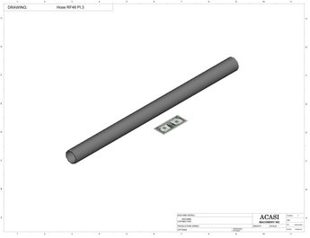 Rotary Filler RF48-01 Part Hose RF48 PI.3 By Acasi Machinery