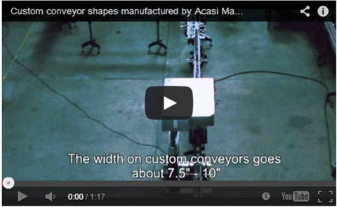 Custom or Curve Conveyor Videos