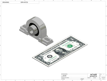 Inline capping machine for a wide range of containers and caps, model CS5200, Component GRA-4X724, by Acasi Machinery Inc.