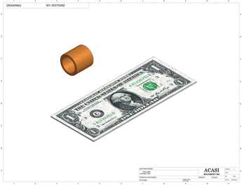 Inline capping machine for a wide range of containers and caps, model CS5200, Component M1-35375492, by Acasi Machinery Inc.