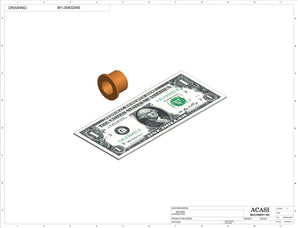 Inline capping machine for a wide range of containers and caps, model CS5200, Component M1-35402049, by Acasi Machinery Inc.