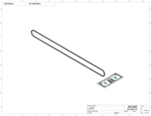 Inline capping machine for a wide range of containers and caps, model CS5200, Component M1-58636853, by Acasi Machinery Inc.