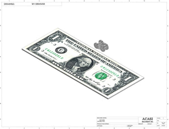 Inline capping machine for a wide range of containers and caps, model CS5200, Component M1-58645458, by Acasi Machinery Inc.