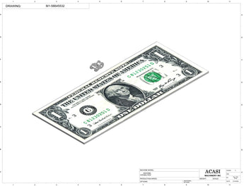 Inline capping machine for a wide range of containers and caps, model CS5200, Component M1-58645532, by Acasi Machinery Inc.